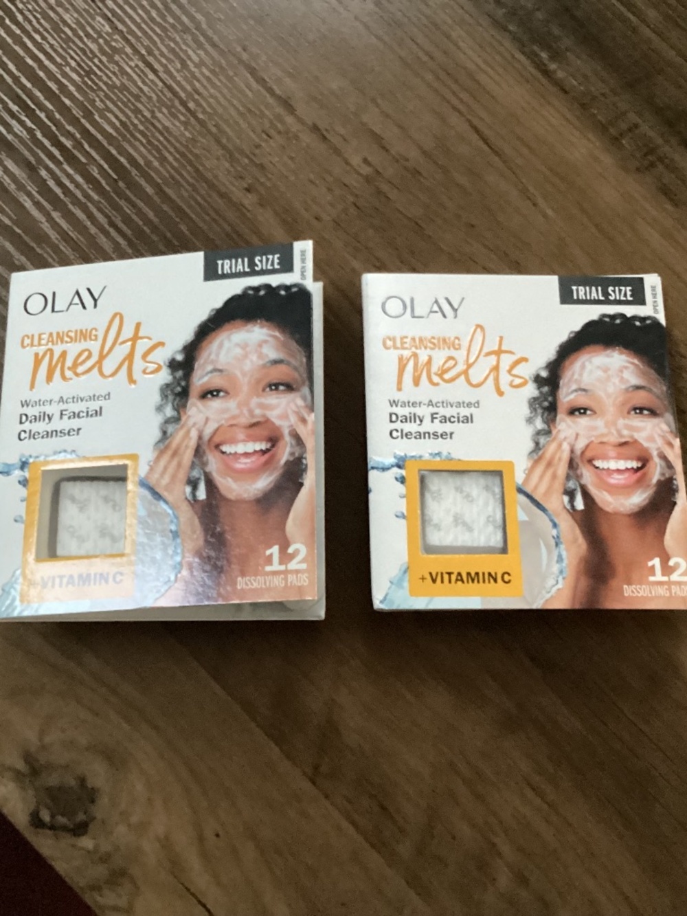 Olay Cleansing Melts water-activated daily facial cleansers 2 trial size New